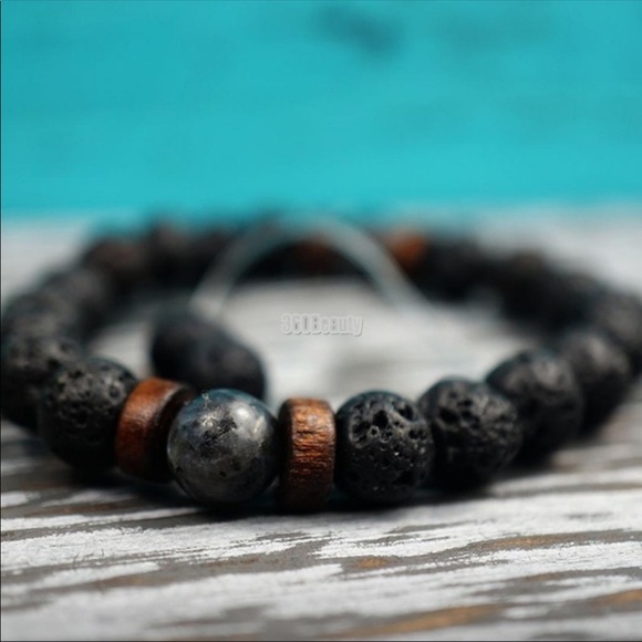 LAST ONE‼️ Natural Lava Rock Stone energy Bracelet - Picture 5 of 5